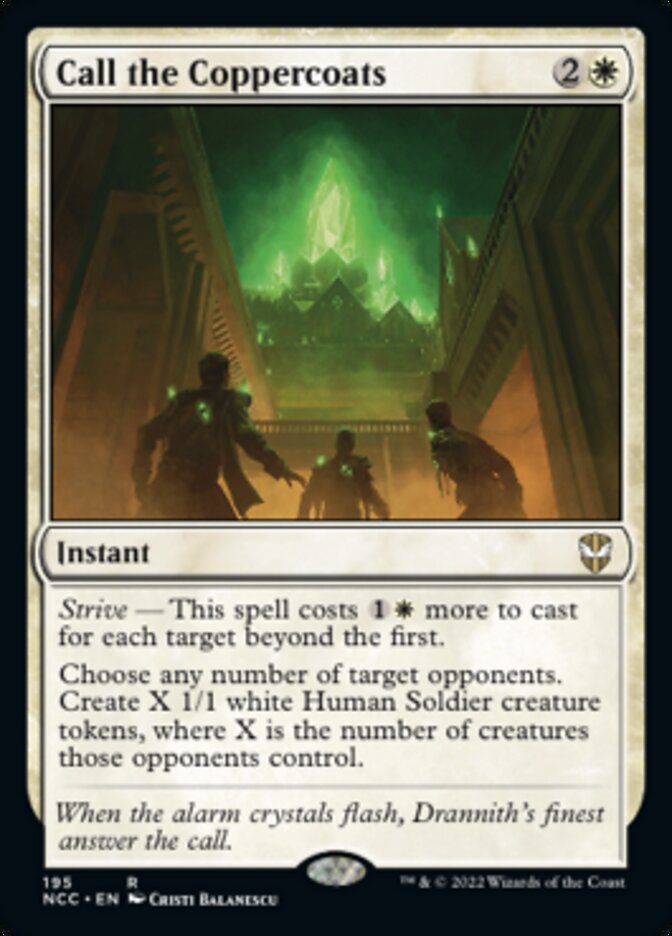 Call the Coppercoats [Streets of New Capenna Commander] MTG Single Magic: The Gathering | Red Claw Gaming