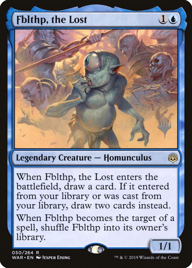 Fblthp, the Lost (Promo Pack) [War of the Spark Promos] MTG Single Magic: The Gathering | Red Claw Gaming