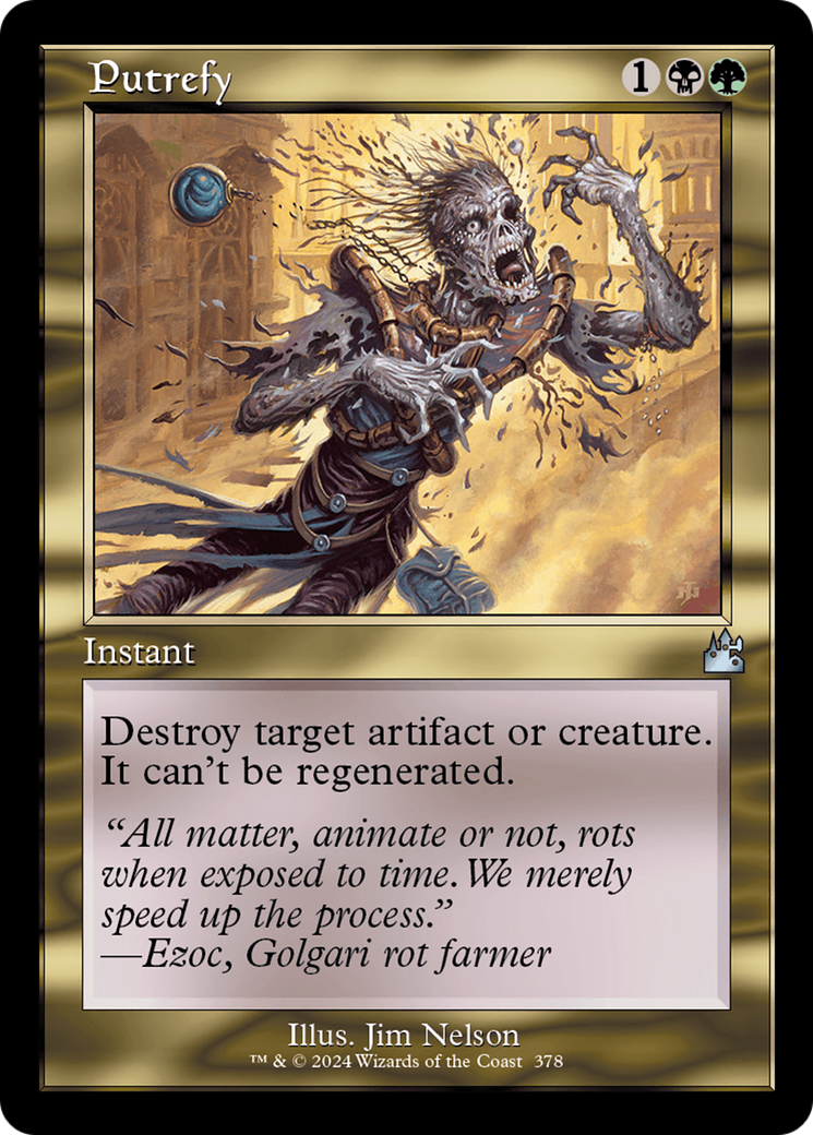 Putrefy (Retro Frame) [Ravnica Remastered] MTG Single Magic: The Gathering | Red Claw Gaming