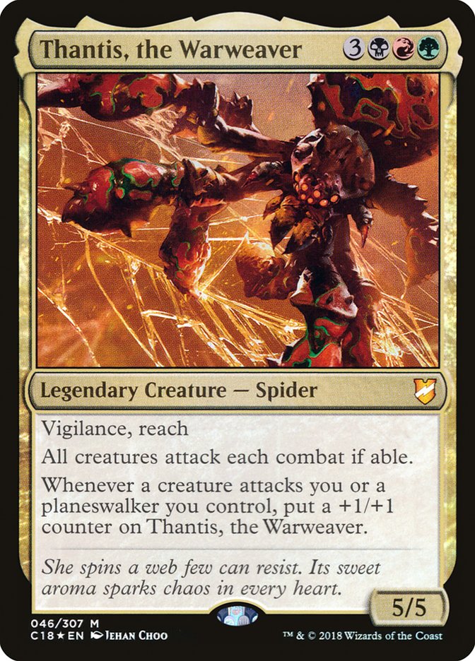 Thantis, the Warweaver [Commander 2018] MTG Single Magic: The Gathering | Red Claw Gaming