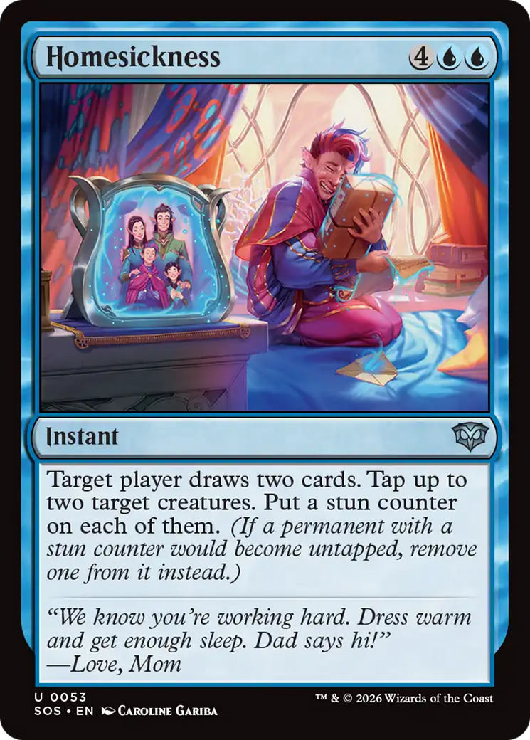 Homesickness [Secrets of Strixhaven] MTG Single Magic: The Gathering | Red Claw Gaming