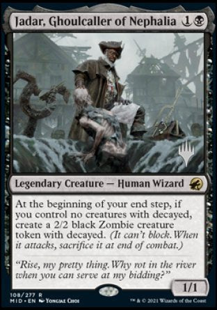 Jadar, Ghoulcaller of Nephalia (Promo Pack) [Innistrad: Midnight Hunt Promos] MTG Single Magic: The Gathering | Red Claw Gaming