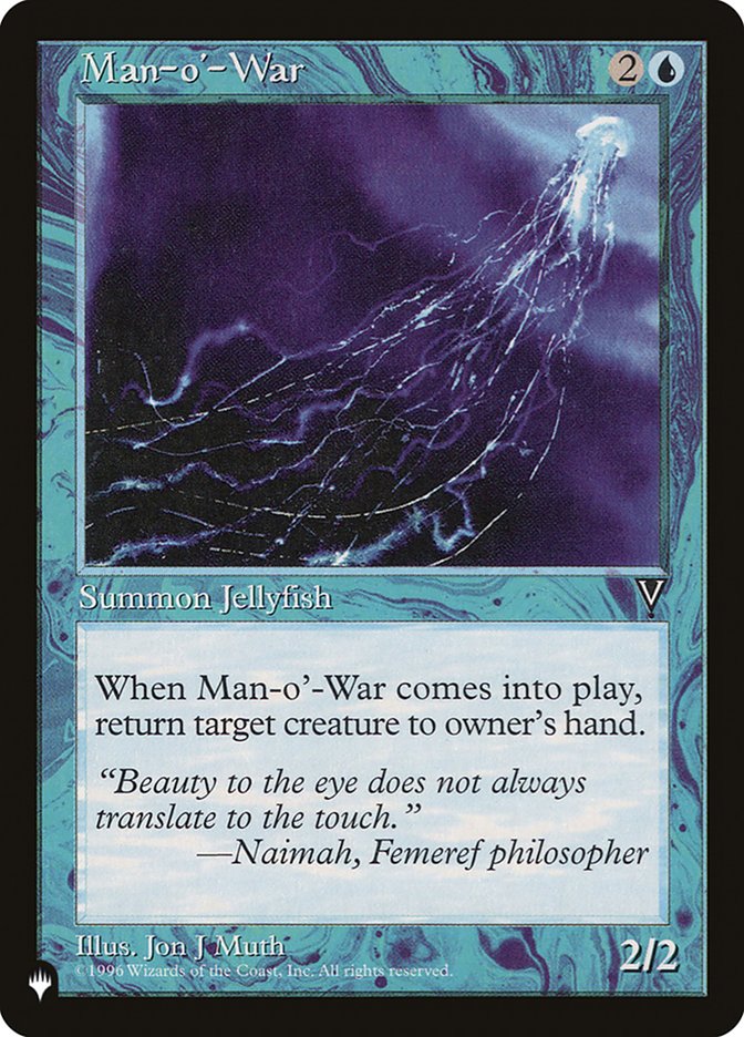 Man-o'-War [The List] MTG Single Magic: The Gathering | Red Claw Gaming