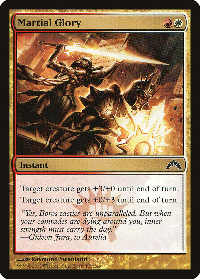 Martial Glory [Gatecrash] MTG Single Magic: The Gathering | Red Claw Gaming