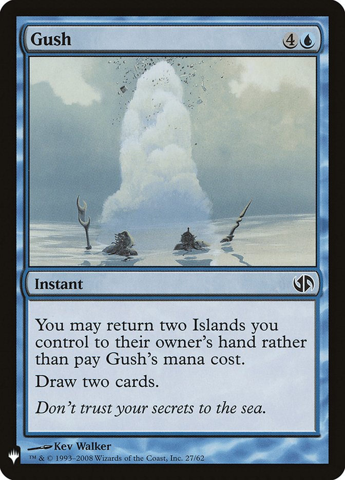 Gush [Mystery Booster] MTG Single Magic: The Gathering | Red Claw Gaming