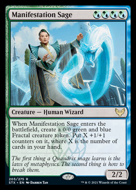 Manifestation Sage [Strixhaven: School of Mages] MTG Single Magic: The Gathering | Red Claw Gaming