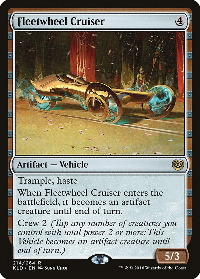 Fleetwheel Cruiser [Kaladesh] MTG Single Magic: The Gathering | Red Claw Gaming