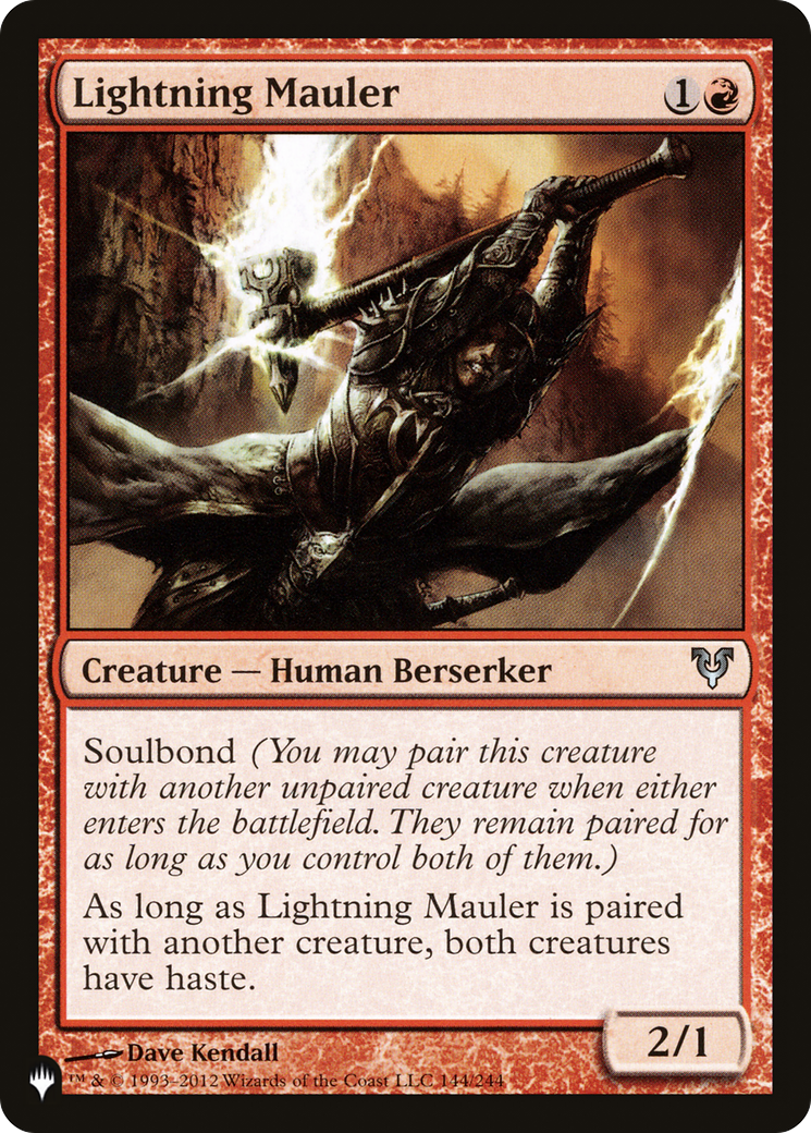 Lightning Mauler [The List] MTG Single Magic: The Gathering | Red Claw Gaming