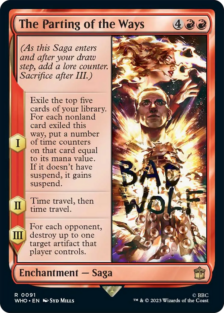 The Parting of the Ways [Doctor Who] MTG Single Magic: The Gathering | Red Claw Gaming