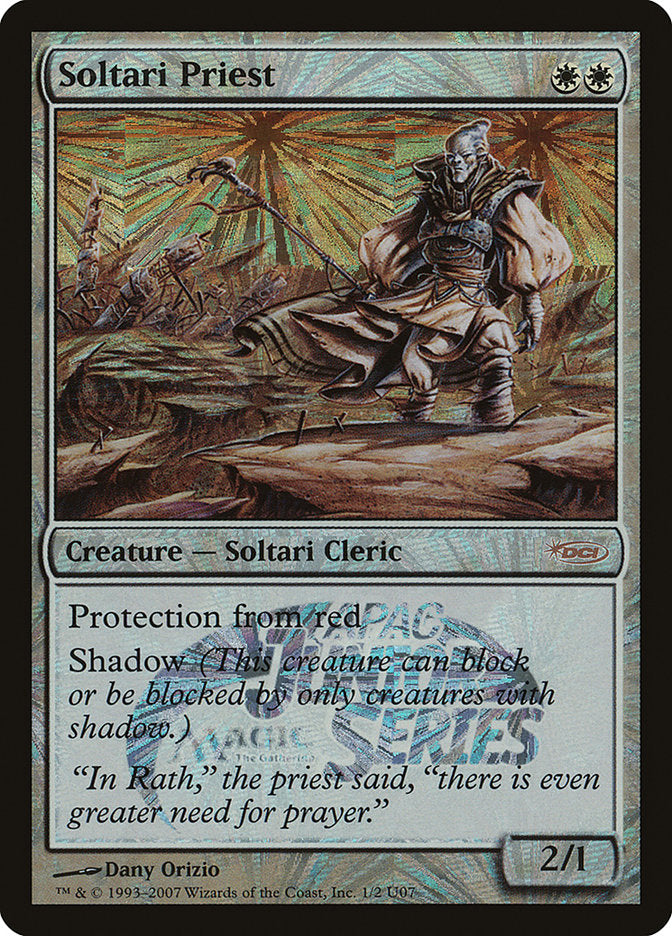 Soltari Priest [Junior APAC Series] MTG Single Magic: The Gathering | Red Claw Gaming