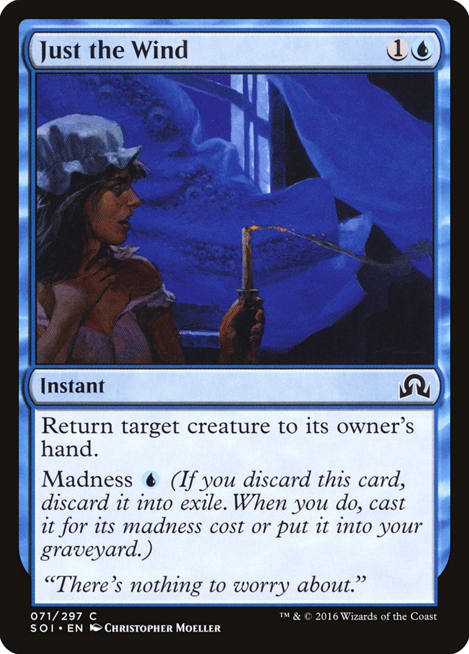 Just the Wind [Shadows over Innistrad] MTG Single Magic: The Gathering | Red Claw Gaming