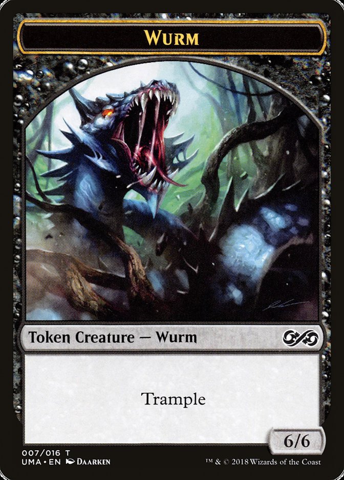 Wurm Token [Ultimate Masters Tokens] MTG Single Magic: The Gathering | Red Claw Gaming