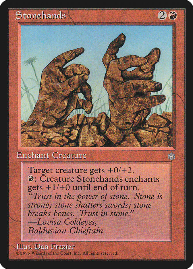 Stonehands [Ice Age] MTG Single Magic: The Gathering | Red Claw Gaming