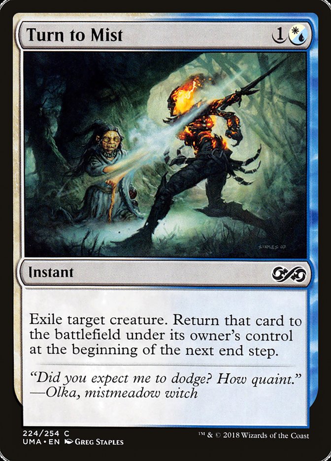 Turn to Mist [Ultimate Masters] MTG Single Magic: The Gathering | Red Claw Gaming