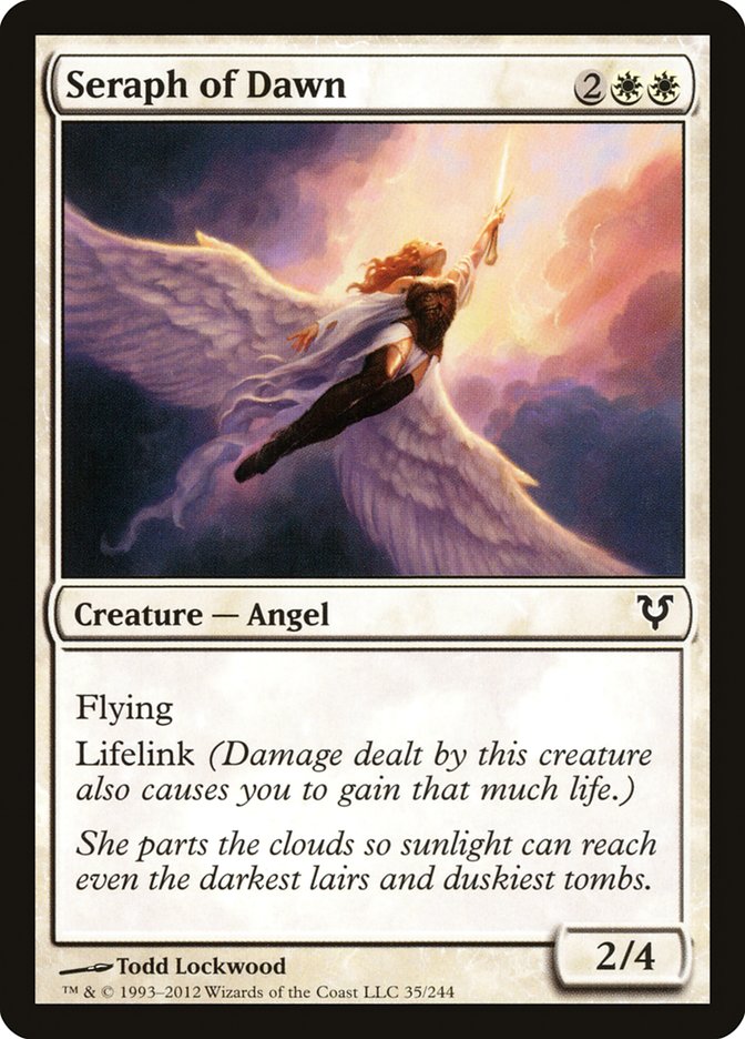 Seraph of Dawn [Avacyn Restored] MTG Single Magic: The Gathering | Red Claw Gaming