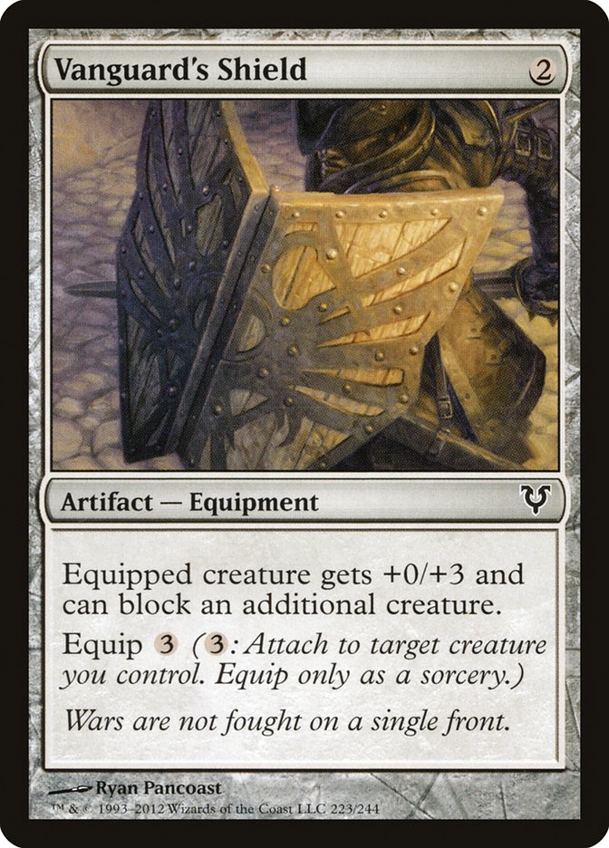 Vanguard's Shield [Avacyn Restored] MTG Single Magic: The Gathering | Red Claw Gaming