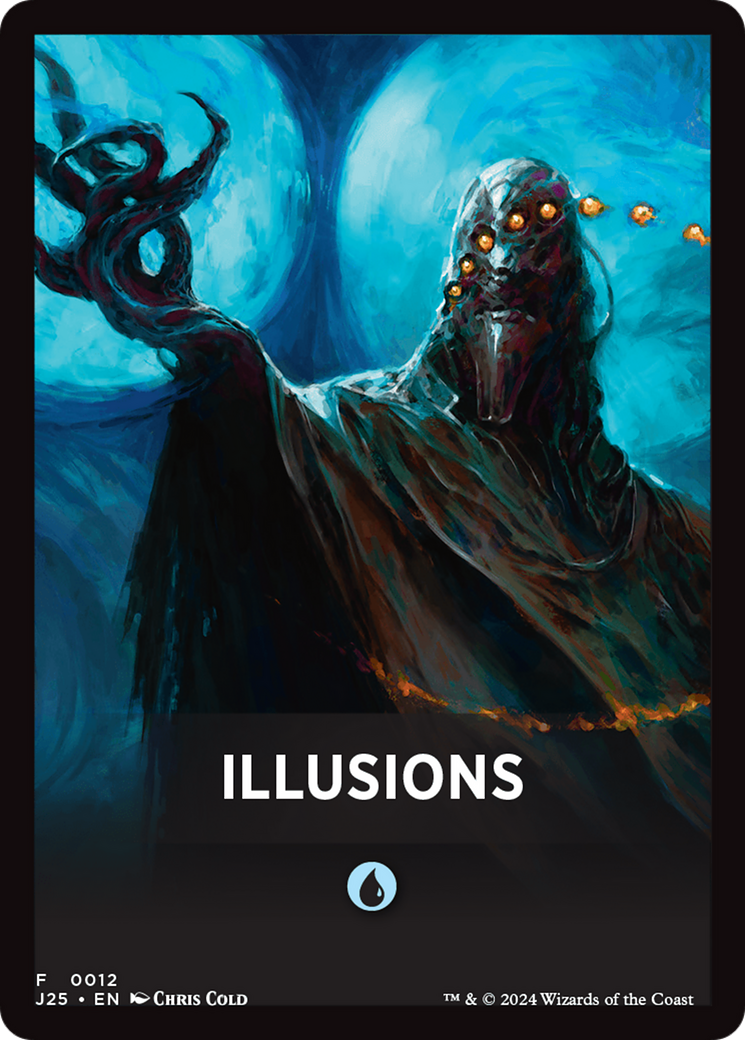 Illusions Theme Card [Foundations Jumpstart Front Cards] MTG Single Magic: The Gathering | Red Claw Gaming