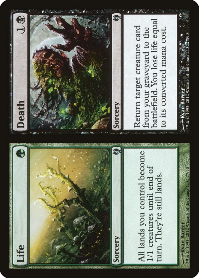 Life // Death [Duel Decks: Izzet vs. Golgari] MTG Single Magic: The Gathering | Red Claw Gaming