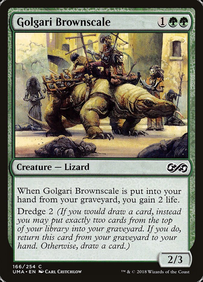 Golgari Brownscale [Ultimate Masters] MTG Single Magic: The Gathering | Red Claw Gaming