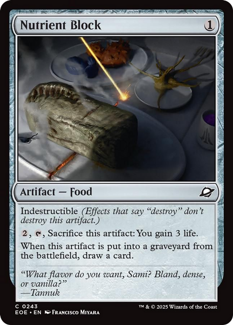 Nutrient Block [Edge of Eternities] MTG Single Magic: The Gathering | Red Claw Gaming