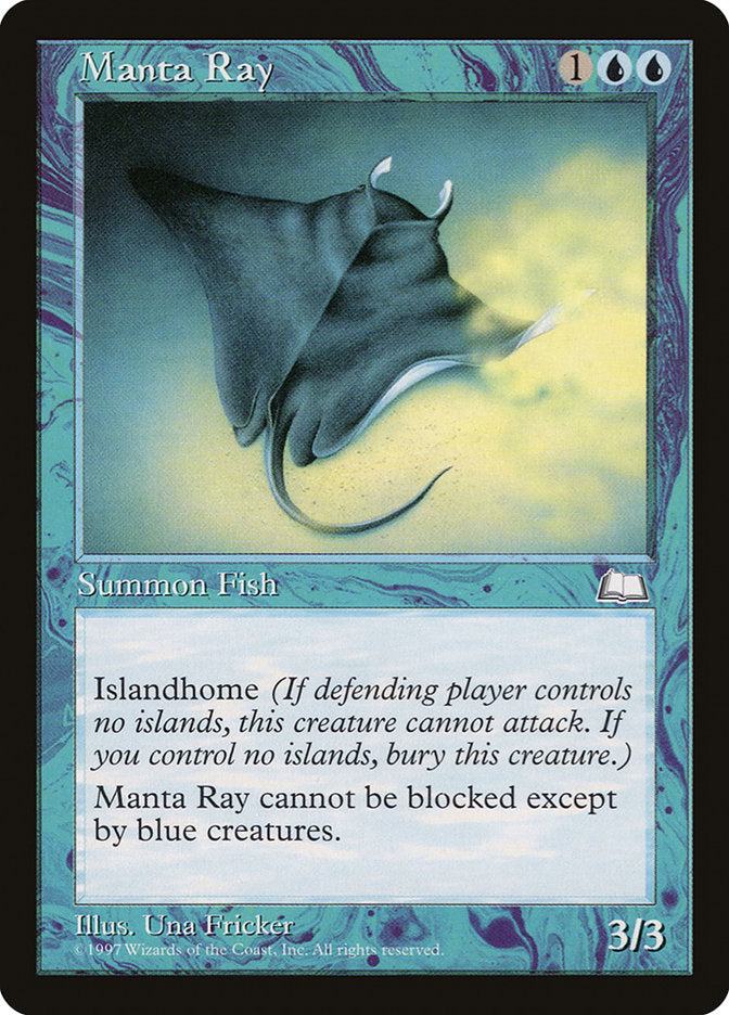 Manta Ray [Weatherlight] MTG Single Magic: The Gathering | Red Claw Gaming