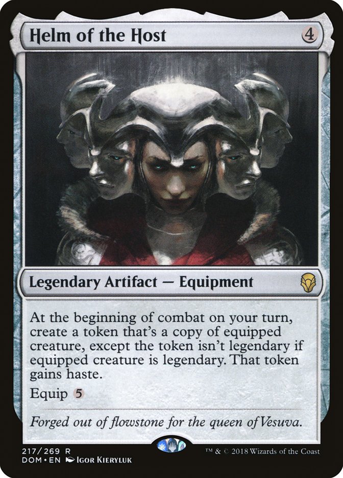 Helm of the Host [Dominaria] MTG Single Magic: The Gathering | Red Claw Gaming