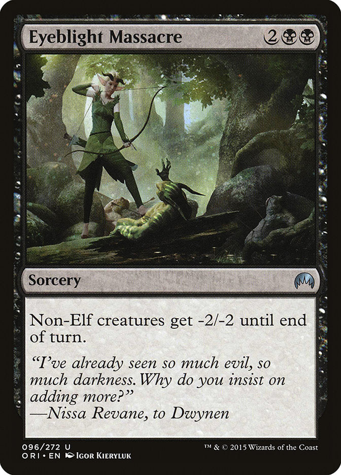 Eyeblight Massacre [Magic Origins] MTG Single Magic: The Gathering | Red Claw Gaming