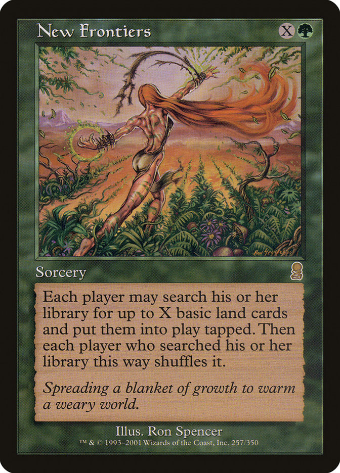 New Frontiers [Odyssey] MTG Single Magic: The Gathering | Red Claw Gaming