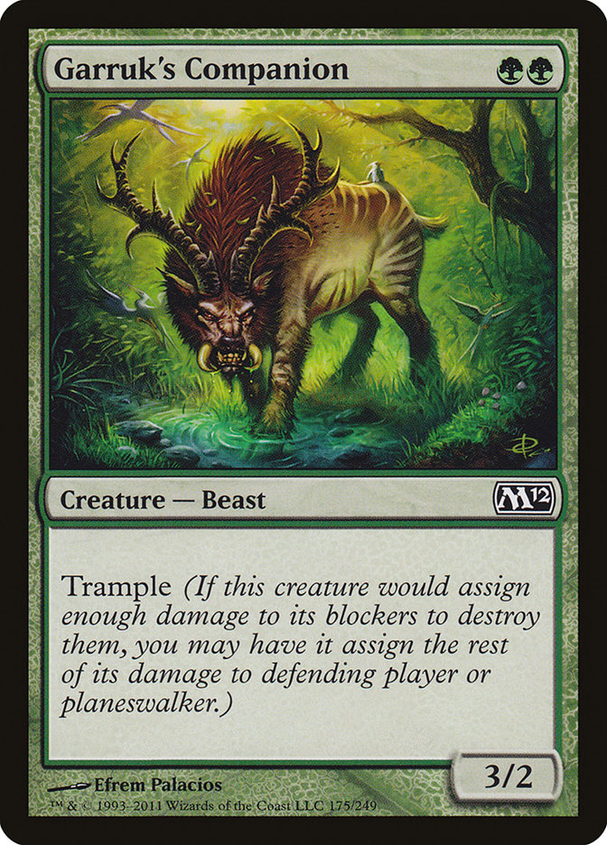 Garruk's Companion [Magic 2012] MTG Single Magic: The Gathering | Red Claw Gaming