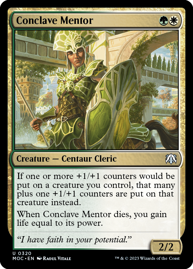 Conclave Mentor [March of the Machine Commander] MTG Single Magic: The Gathering | Red Claw Gaming