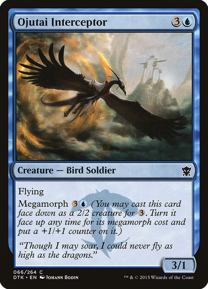 Ojutai Interceptor [Dragons of Tarkir] MTG Single Magic: The Gathering | Red Claw Gaming