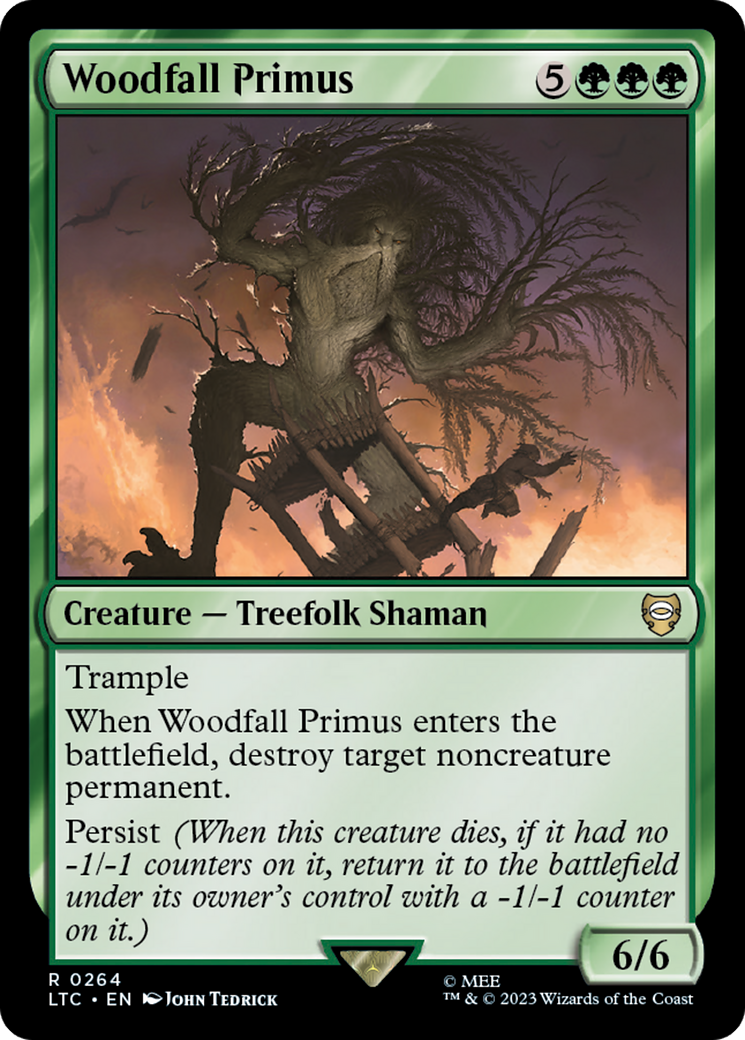 Woodfall Primus [The Lord of the Rings: Tales of Middle-Earth Commander] MTG Single Magic: The Gathering | Red Claw Gaming