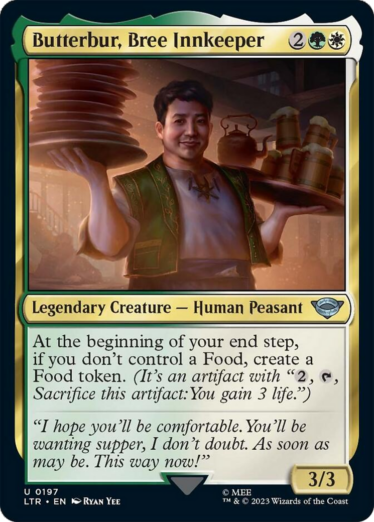 Butterbur, Bree Innkeeper [The Lord of the Rings: Tales of Middle-Earth] MTG Single Magic: The Gathering | Red Claw Gaming