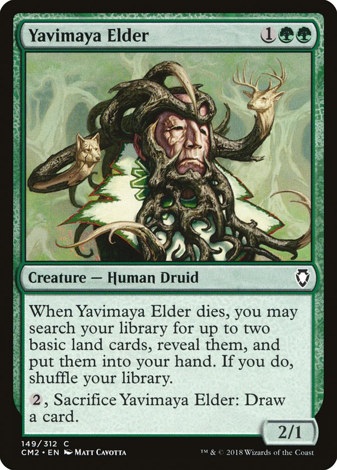 Yavimaya Elder [Commander Anthology Volume II] MTG Single Magic: The Gathering | Red Claw Gaming