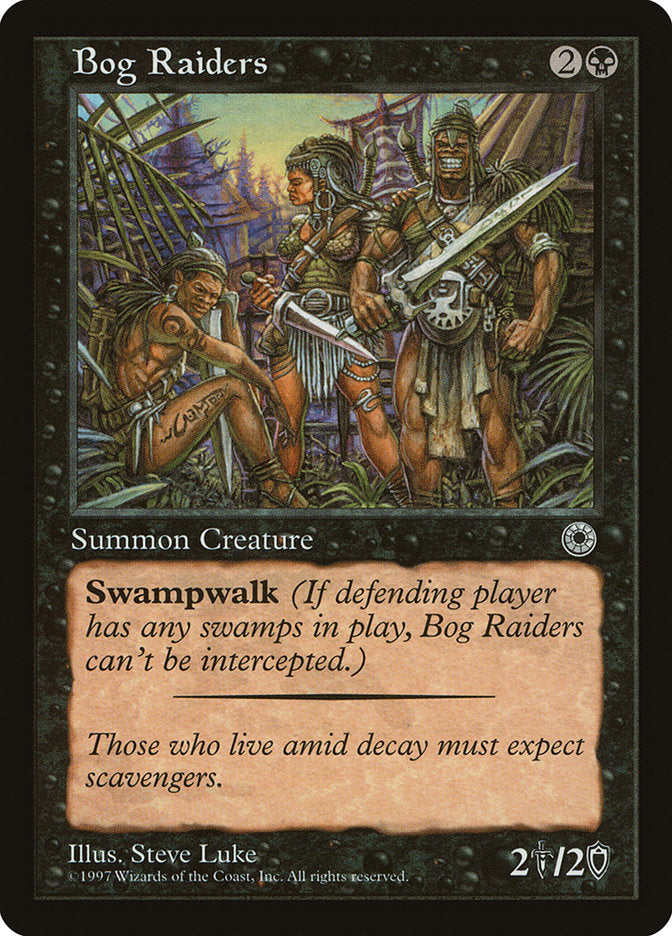 Bog Raiders [Portal] MTG Single Magic: The Gathering | Red Claw Gaming