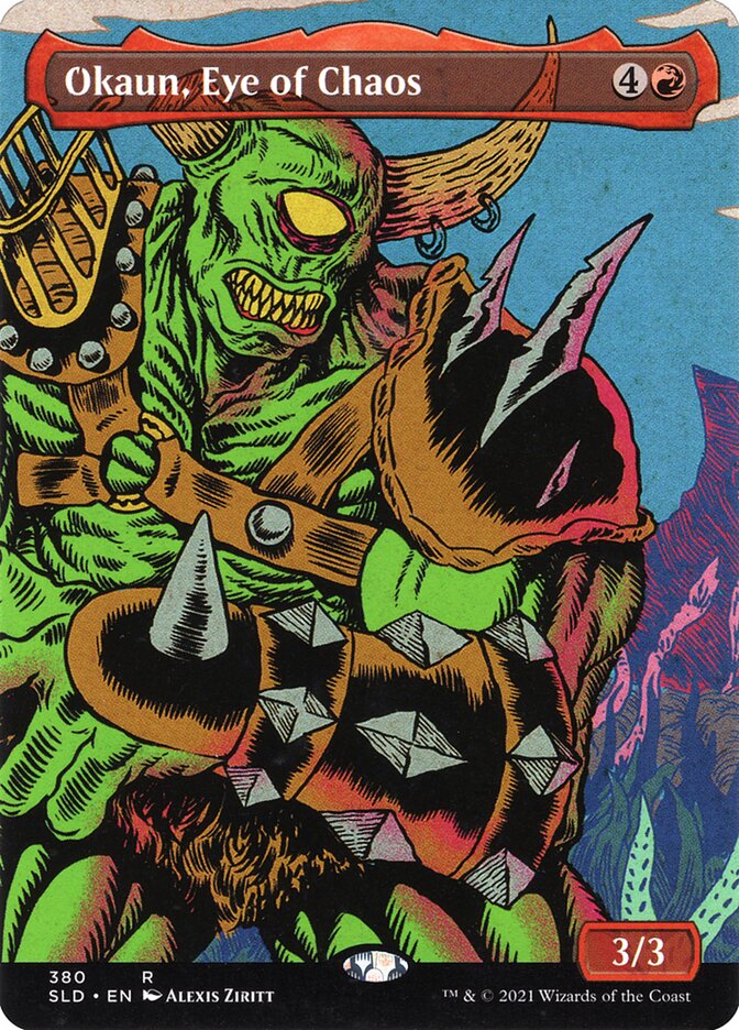 Okaun, Eye of Chaos (Display Commander) [Secret Lair Drop Promos] MTG Single Magic: The Gathering | Red Claw Gaming