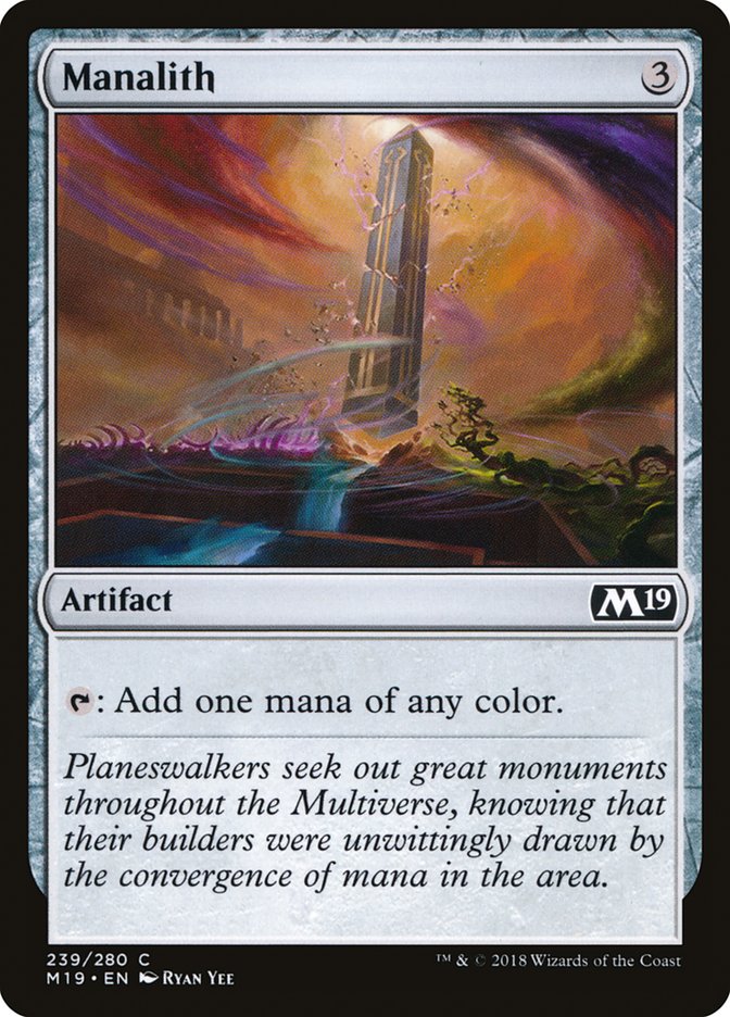 Manalith [Core Set 2019] MTG Single Magic: The Gathering | Red Claw Gaming