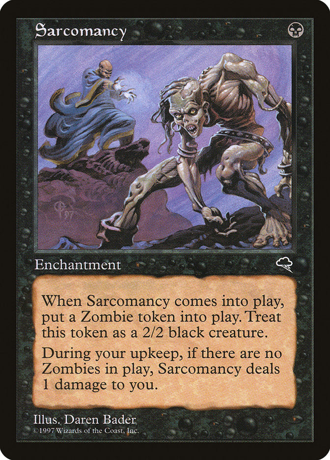 Sarcomancy [Tempest] MTG Single Magic: The Gathering | Red Claw Gaming