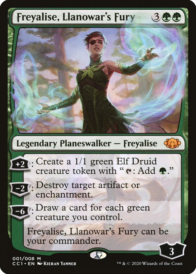 Freyalise, Llanowar's Fury [Commander Collection: Green] MTG Single Magic: The Gathering | Red Claw Gaming