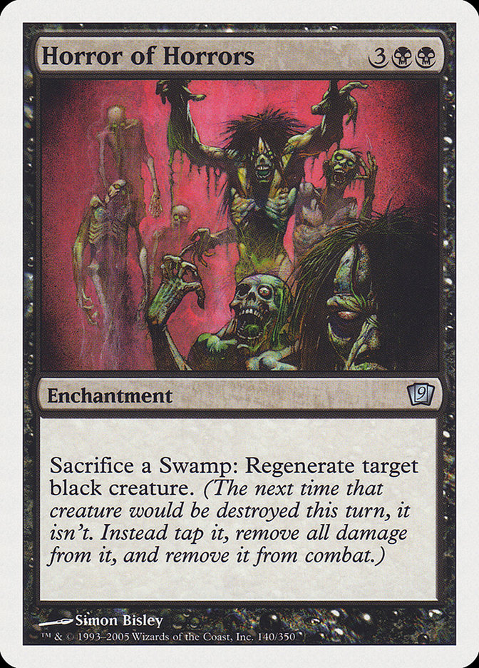 Horror of Horrors [Ninth Edition] MTG Single Magic: The Gathering | Red Claw Gaming