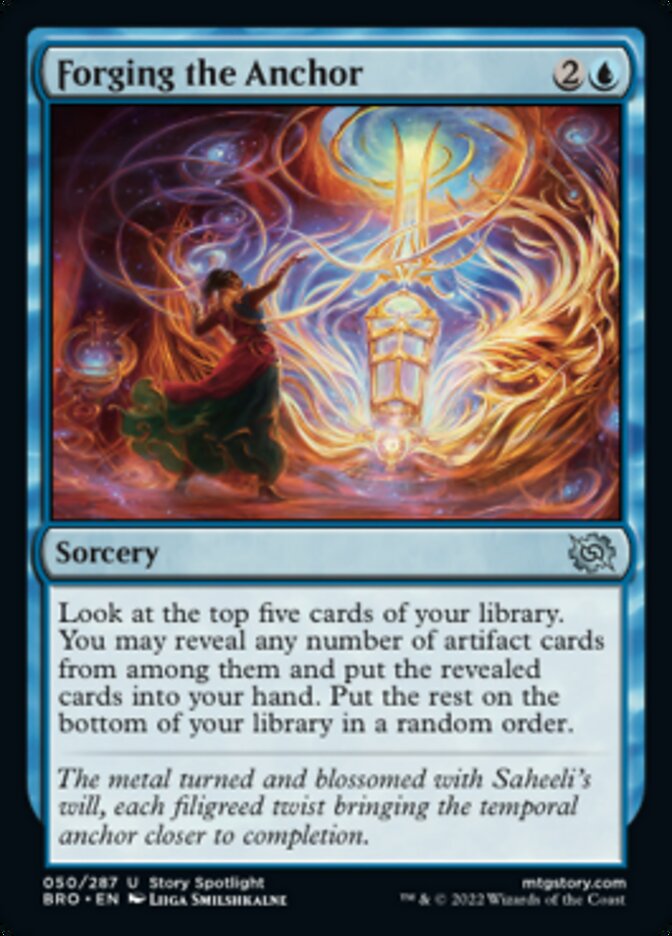 Forging the Anchor [The Brothers' War] MTG Single Magic: The Gathering | Red Claw Gaming