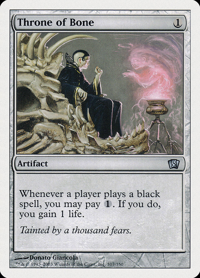 Throne of Bone [Eighth Edition] MTG Single Magic: The Gathering | Red Claw Gaming
