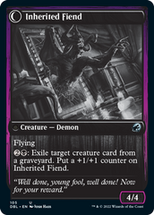 Heirloom Mirror // Inherited Fiend [Innistrad: Double Feature] MTG Single Magic: The Gathering | Red Claw Gaming