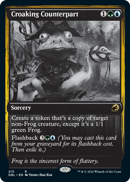 Croaking Counterpart [Innistrad: Double Feature] MTG Single Magic: The Gathering | Red Claw Gaming