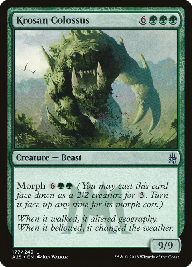 Krosan Colossus [Masters 25] MTG Single Magic: The Gathering | Red Claw Gaming