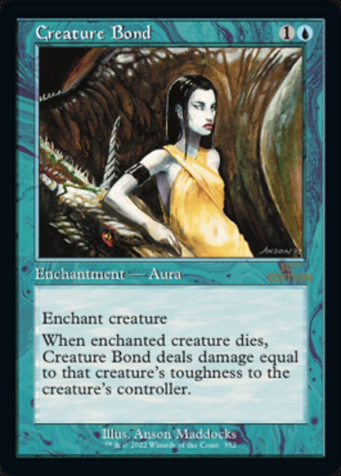 Creature Bond (Retro) [30th Anniversary Edition] MTG Single Magic: The Gathering | Red Claw Gaming