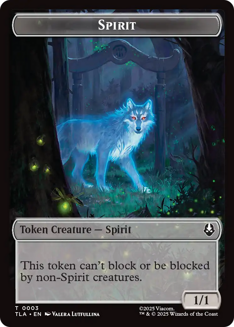 Clue (0015) // spirit (003) Double-Sided Token [Avatar: The Last Airbender Tokens] MTG Single Magic: The Gathering | Red Claw Gaming