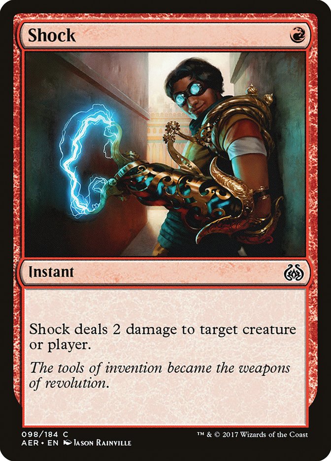 Shock [Aether Revolt] MTG Single Magic: The Gathering | Red Claw Gaming