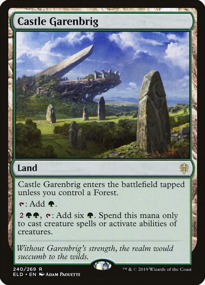 Castle Garenbrig [Throne of Eldraine] MTG Single Magic: The Gathering | Red Claw Gaming