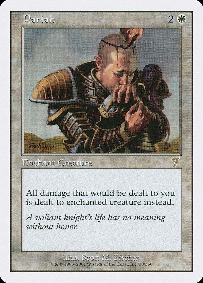 Pariah [Seventh Edition] MTG Single Magic: The Gathering | Red Claw Gaming